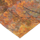 Feuilles d'automne Abstraites sur la nappe d'arbre (Angle)