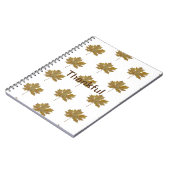 Feuilles d'automne aquarelle Carnet photo spirale (Côté gauche)
