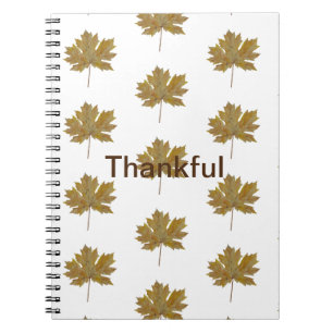 Feuilles d'automne aquarelle Carnet photo spirale