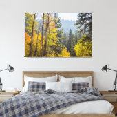 Feuilles d'automne au lac Tahoe en toile étirée (Insitu(Chambre))