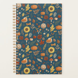 Feuilles d'automne avec une touche de Thanksgiving