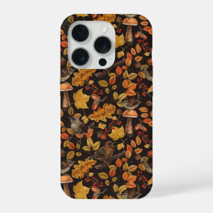 Feuilles d'automne, baies, champignons et fleurs