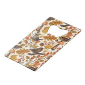Feuilles d'automne, baies, champignons et fleurs (Dos Angle)
