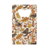 Feuilles d'automne, baies, champignons et fleurs (Dos)