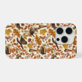 Feuilles d'automne, baies, champignons et fleurs (Verso Horizontal)