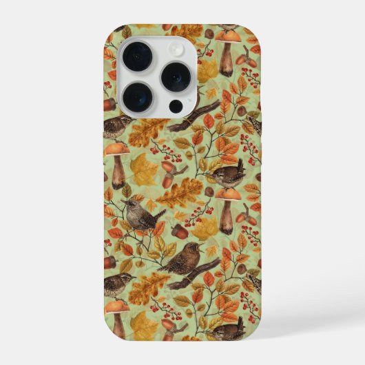 Feuilles d'automne, baies, champignons et fleurs (Verso)