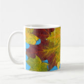 Feuilles 'd'automne' Café Mug (Gauche)