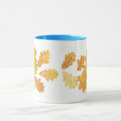 Feuilles 'd'automne' Café Mug (Centre)