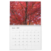 Feuilles d'automne CALENDRIER Automne Arbres Calen (Mar 2027)
