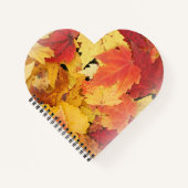 Feuilles d'automne Carnet spiral (Devant)