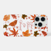 Feuilles d'automne Citation Juste Se Concentrer Su (Verso Horizontal)