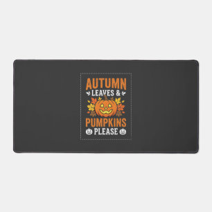 Feuilles d'automne Citrouille Halloween Design