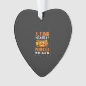 Feuilles d'automne Citrouille Halloween Design (devant)