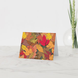 Feuilles d'automne colorées