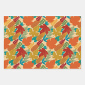 Feuilles d'automne colorées (Devant 3)