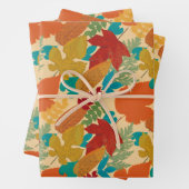 Feuilles d'automne colorées (En situation)