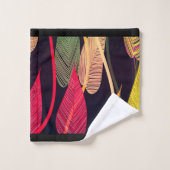Feuilles d'automne colorées (Gant de toilette)
