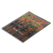 Feuilles d'automne Couleur de chute Scène Carnet s (Côté gauche)