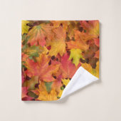 Feuilles d'automne Couleurs d'automne Invité Perso (Gant de toilette)
