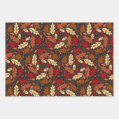 Feuilles d'automne de la forêt automnale Citrouill (Devant)