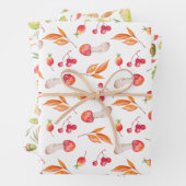 Feuilles d'automne de l'aquarelle (En situation)