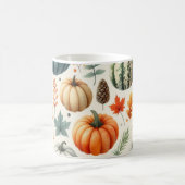 Feuilles d'automne de l'aquarelle de la Mug citrou (Centre)