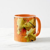 Feuilles D'Automne Décorées De Mug Pour Boissons C (Devant droit)