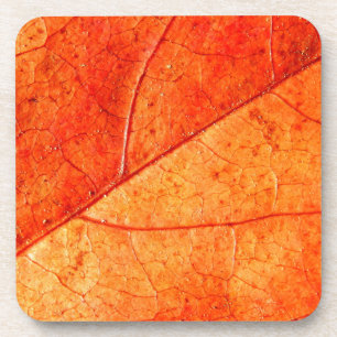 Feuilles d'automne Dessous de verre en plastique d
