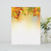 Feuilles d'automne d'or rouge Letton (Debout devant)