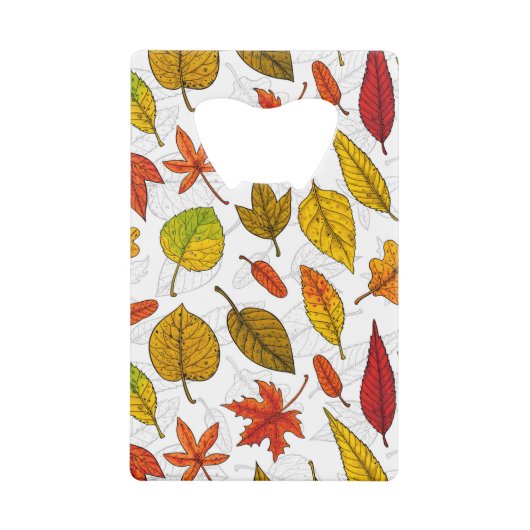 Feuilles d'automne en blanc (Devant)