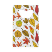 Feuilles d'automne en blanc (Dos)