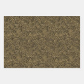 Feuilles D'Automne En Brown Nature Motif Art (Devant)