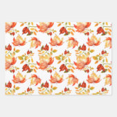 Feuilles d'automne et baies de Thanksgiving Holida (Devant)