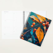 Feuilles d'automne et baies peintes Bois automne n (Devant avec enveloppe)