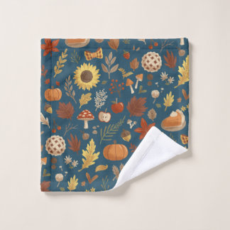 Feuilles d'automne et citrouilles dans la fête de 