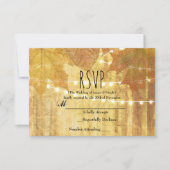 Feuilles d'automne Golden Automne Russe Woods RSVP (Devant)