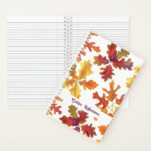 Feuilles d'automne Golden Reflections Journal (À l'intérieur)