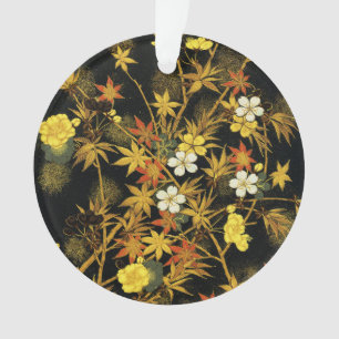 Feuilles d'automne japonaises Antique botanique