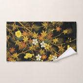 Feuilles d'automne japonaises Antique botanique (Serviette à main)