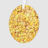 Feuilles d'automne, jaune doré (devant)
