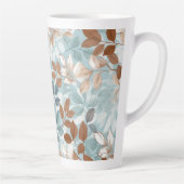 Feuilles d'automne Latte Mug (Droite)
