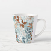 Feuilles d'automne Latte Mug (Droite)
