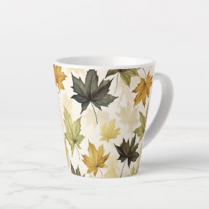 Feuilles d'automne Latte Mug