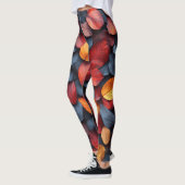 Feuilles d'automne Leggings (Gauche)