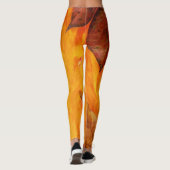 Feuilles d'automne Leggings (Dos)