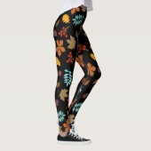Feuilles d'automne Leggings (Droite)