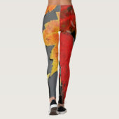 Feuilles d'automne Leggings (Dos)