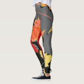 Feuilles d'automne Leggings (Gauche)