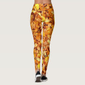 Feuilles d'automne Leggings (Dos)