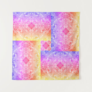 Feuilles d'automne Mandala Art Hippie Tapisserie T